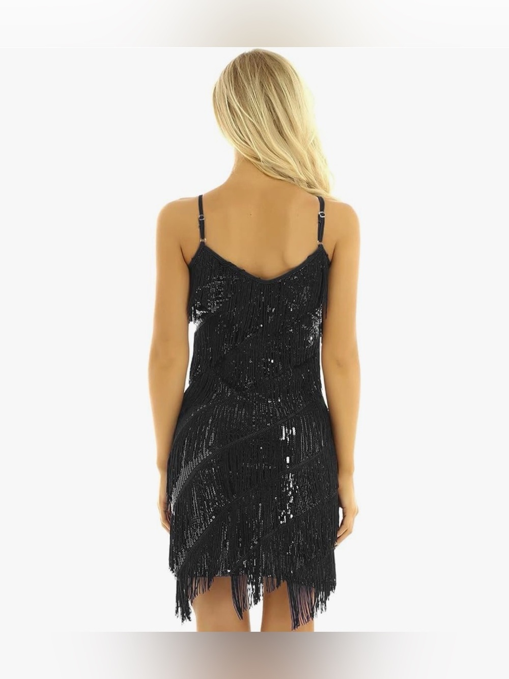 Fringe Flapper Dress M - Picture 15 of 16